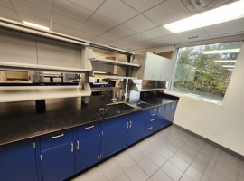 Columbia Chemical, Brunswick, OH - Electrostatic Painting of Laboratory Casework