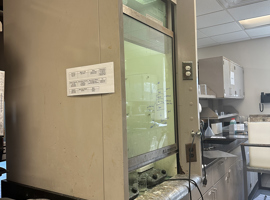 Columbia Chemical, Brunswick, OH - Electrostatic Painting of Laboratory Casework