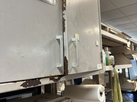 Columbia Chemical, Brunswick, OH - Electrostatic Painting of Laboratory Casework