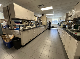 Columbia Chemical, Brunswick, OH - Electrostatic Painting of Laboratory Casework