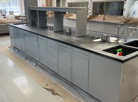 Greene County Laboratory Division, Dayton, OH - Electrostatic Painting of Laboratory Equipment