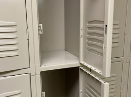 Progressive Insurance, Highland Heights, OH Electrostatic Painting of Lockers